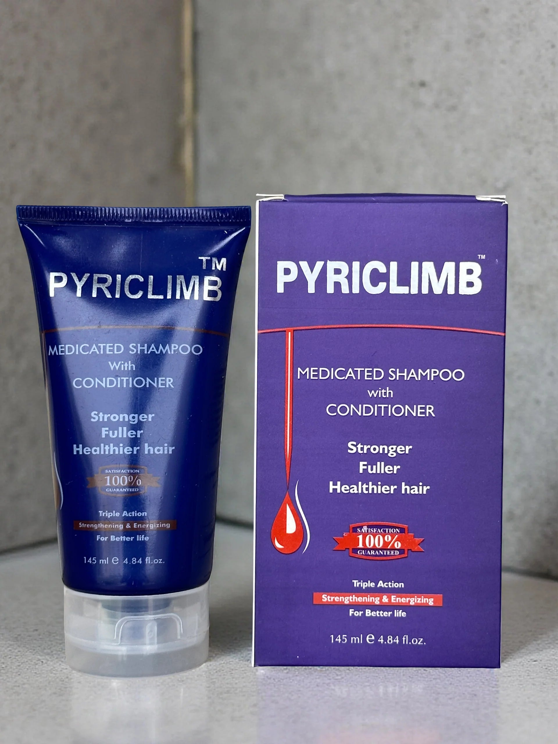 Pyriclimb Medicated Shampoo with Conditioner โ Fights Dandruff, Soothes Scalp & Strengthens Hair