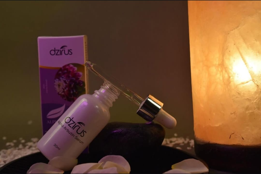 Dzirus alpha arbutin serum 2-fades-dark-spots-brighten skin
