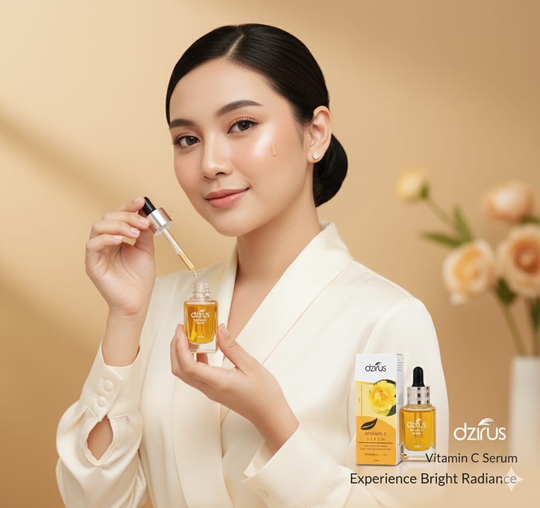 Dzrius Vitamin C Serum 12% โ Fades Dark Spots & Brightens Skin