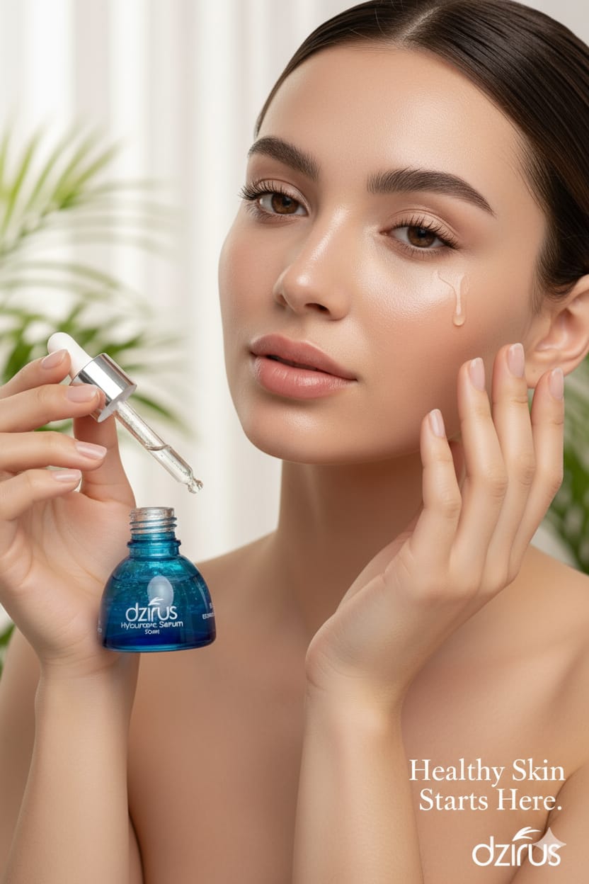 Dzírus Hyaluronic Acid Serum – Hydrating & Anti-Wrinkle Formula | 30ml