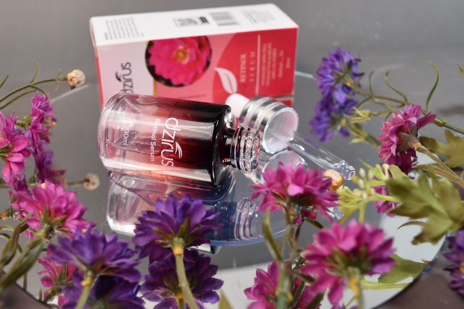 Dzírus Retinol Serum 1% – Anti-Aging, Skin Renewal & Pore Unclogging | Floribunda Extract