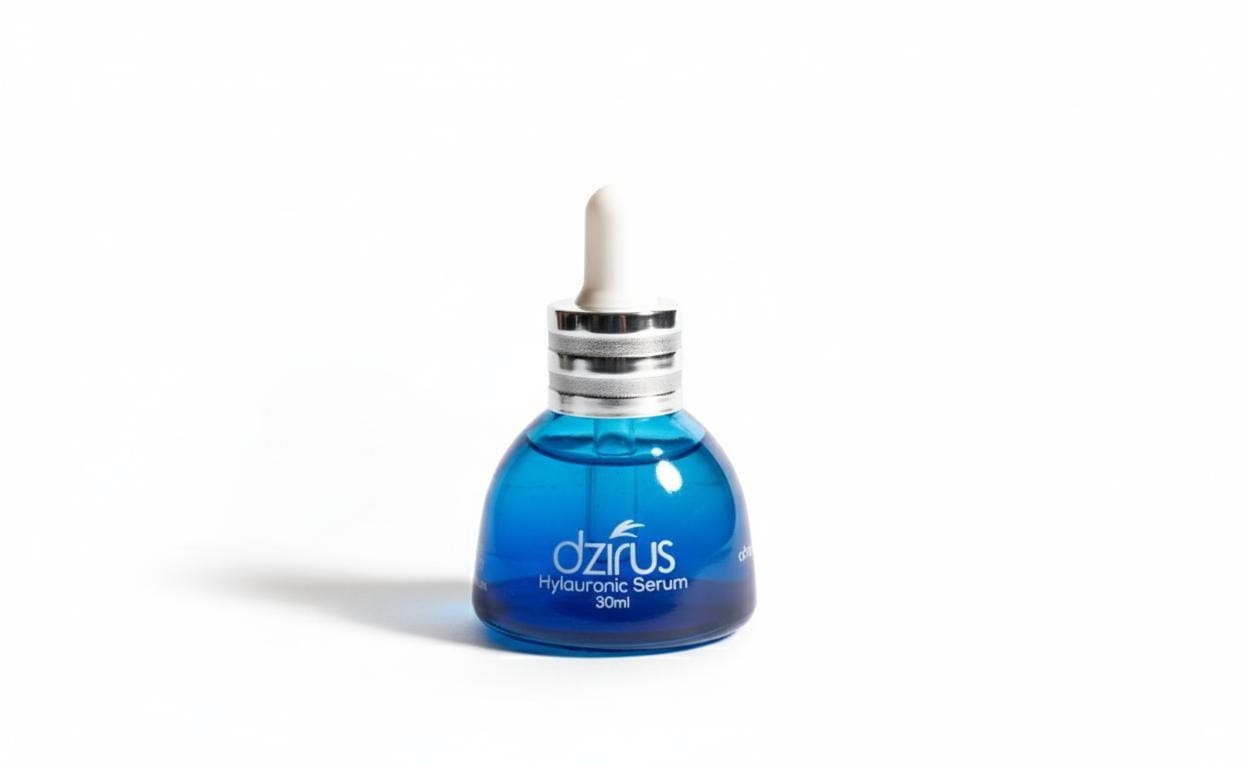 Dzírus Collagen Serum 5% – Reduces Wrinkles & Photo Damage | 30ml + Dzírus Hyaluronic Acid Serum – Hydrating & Anti-Wrinkle Formula | 30ml