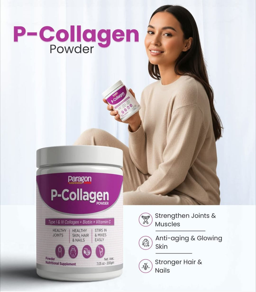 P-Collagen Powder – For Healthy Joints, Skin, Hair & Nails
