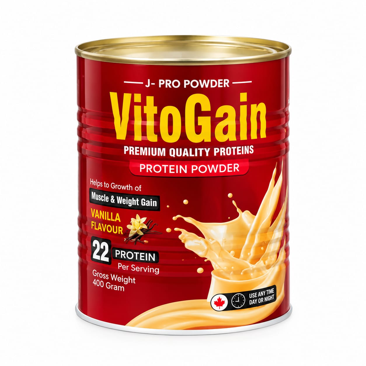 Vito Gain Premium Protein Powder 400g | Advanced Weight Gain Supplement Pakistan