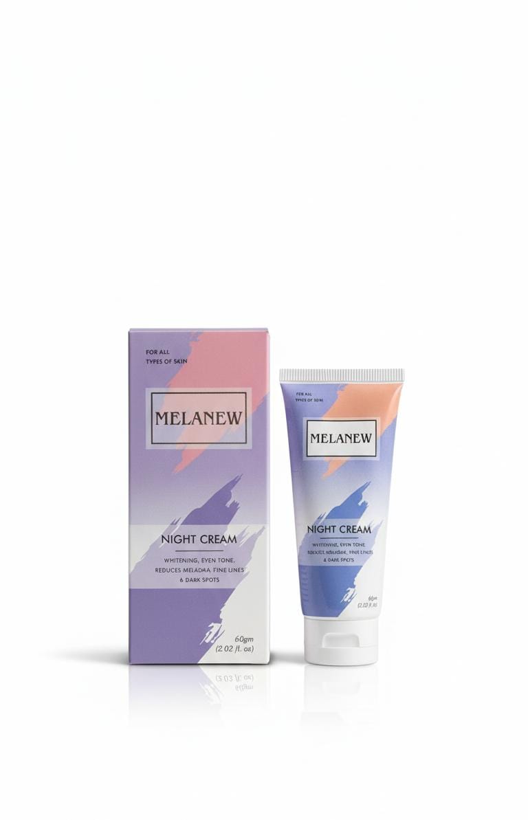 Melanew Night Cream – Anti-Aging, Whitening & Dark Spot Reduction