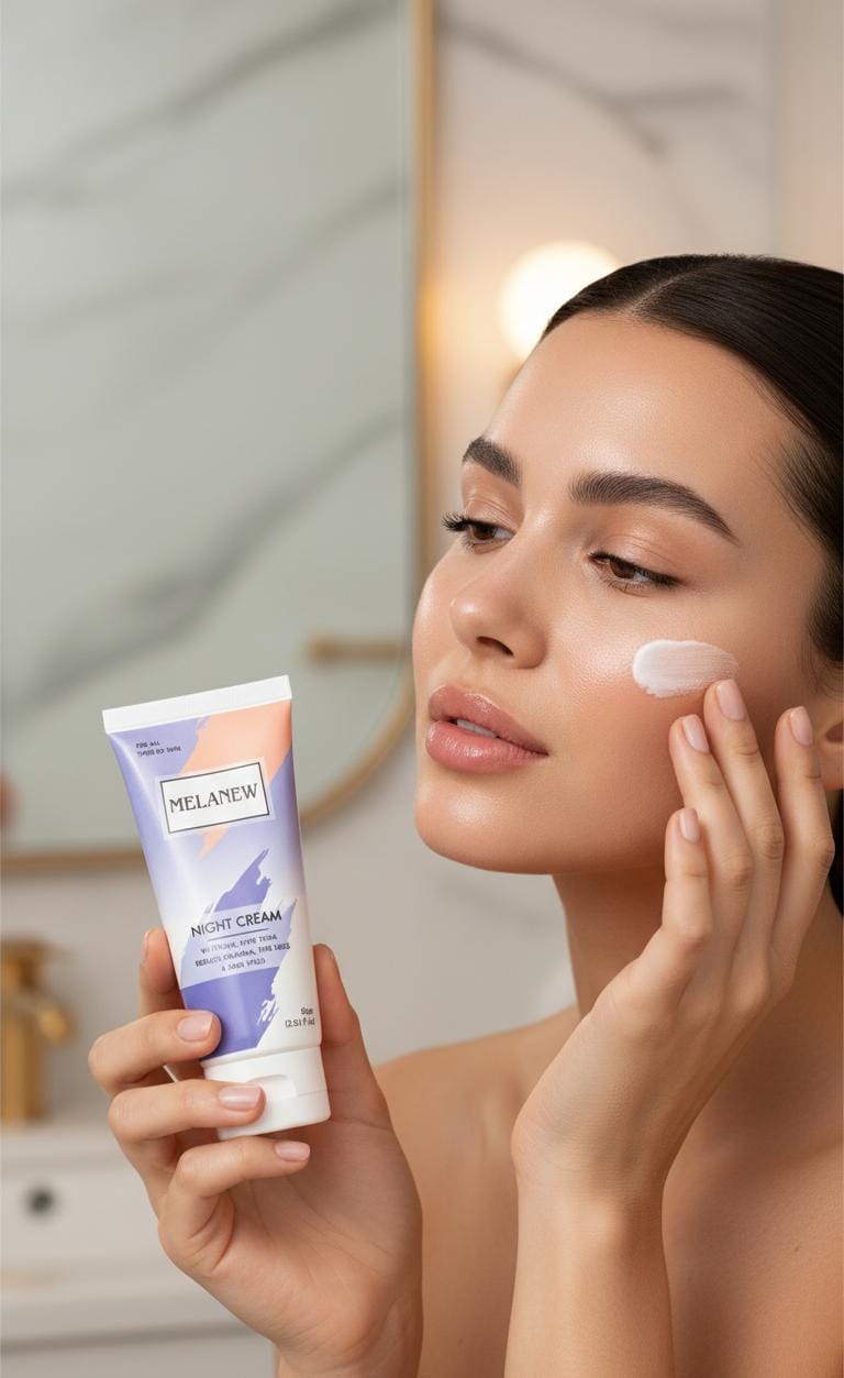 Melanew Night Cream – Anti-Aging, Whitening & Dark Spot Reduction