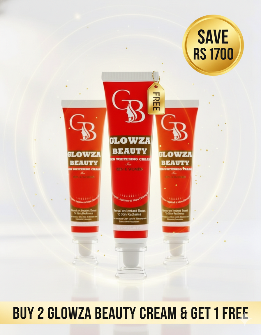 Glowza beauty cream buy 2 packs and get 1 free