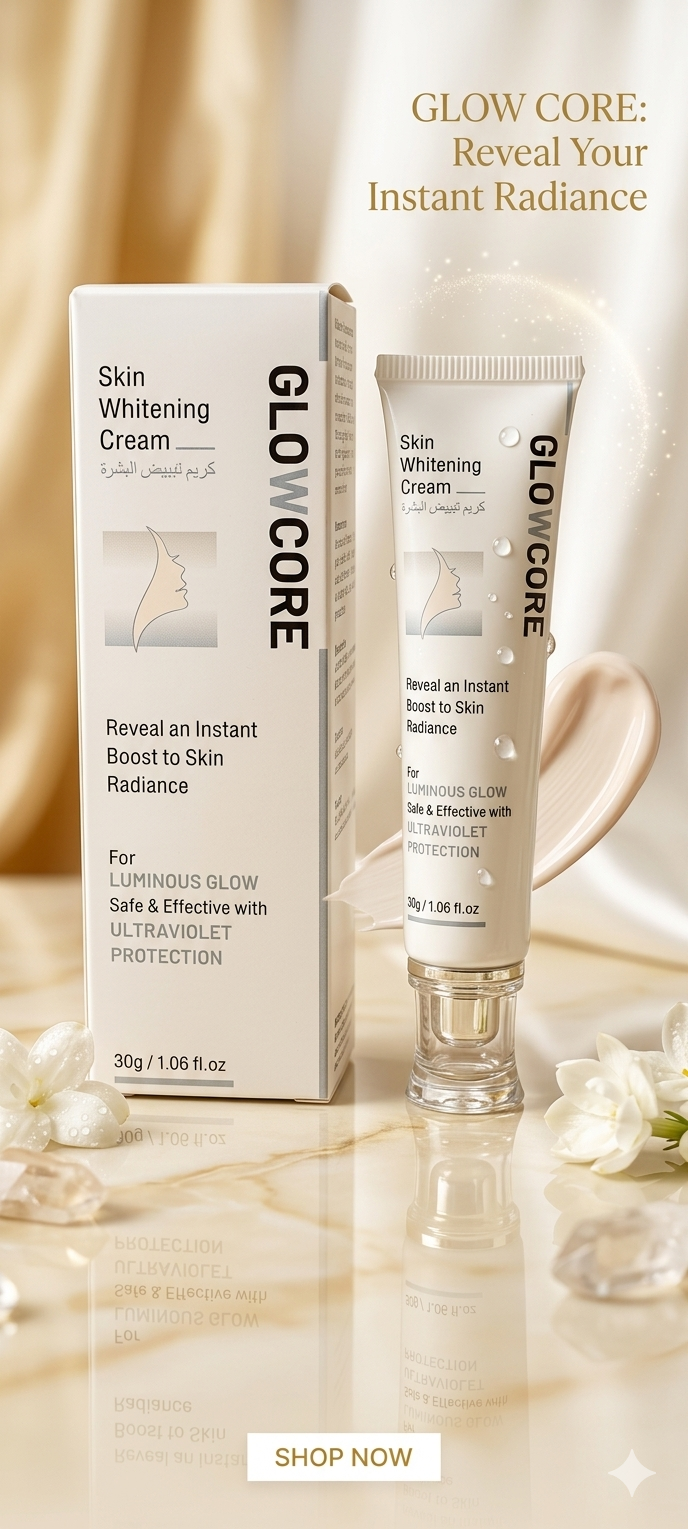 Glowcore whiting cream
