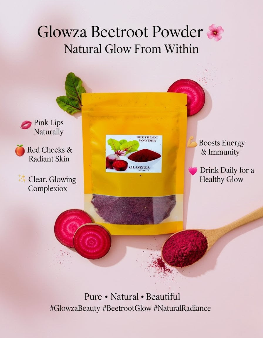 Glowza Beauty Beet root Powder
