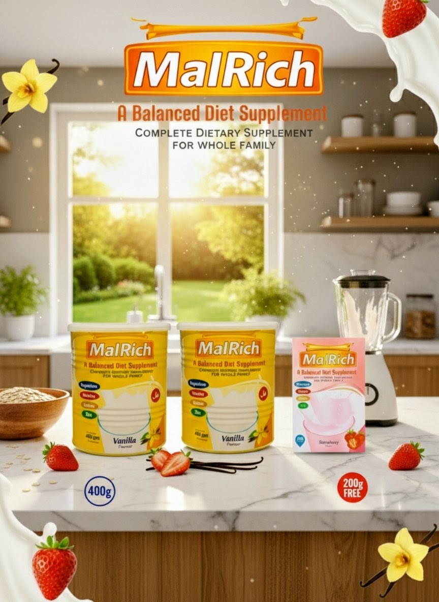 MalRich Powder  Balanced Diet (Buy 2 Get 1 Free)